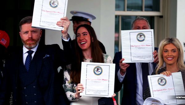 Release Of ‘The Epstein Files – Phase 1’ Is Met With Jeers And Mockery Online As Conservative Influencers Are Seen Flashing ‘Declassified’ Binders