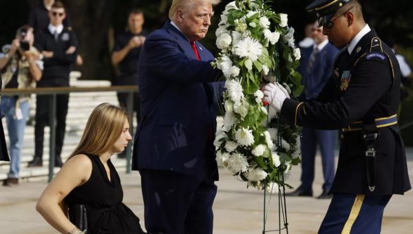 Donald Trump criticized by Arlington cemetery “Old Guard” veteran