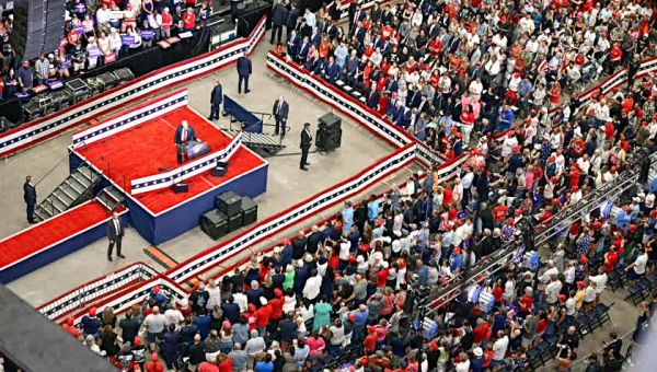 Trump, in First Rally Since Butler, Says He ‘Took a Bullet for Democracy’ – The Minnesota Sun