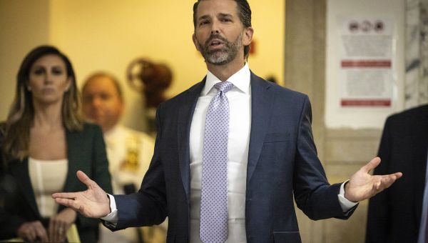 With the Trump business empire on the brink, Don Jr. breaks out an elevator pitch