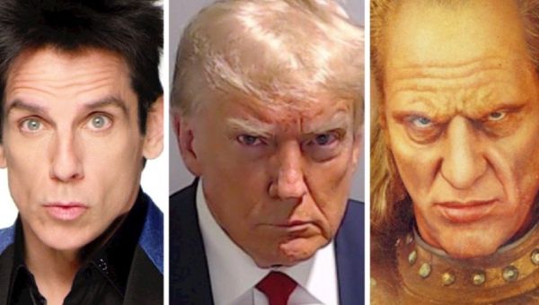 Trump Mugshot Compared to the Joker, Zoolander, Ghostbusters 2 & the Kubrick Stare