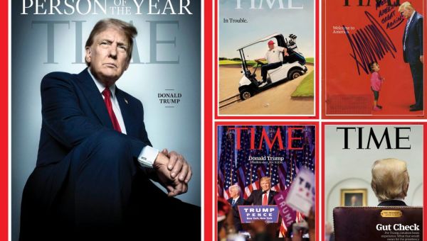 President-elect Donald Trump named Time's 'Person of the Year' after...