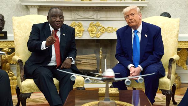 Trump clashes with Ramaphosa over baseless claims of white genocide
