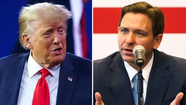 DeSantis threads needle on Trump Jan. 6 news