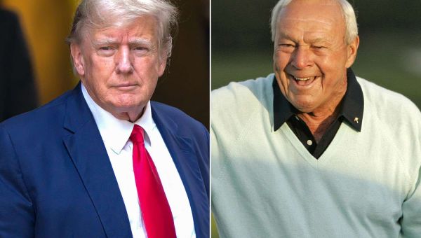 Donald Trump Opens Rally Alluding to Men Finding Arnold Palmer's Genitalia 'Unbelievable': He 'Was All Man'