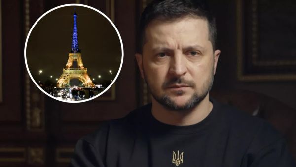 Zelensky shows off powerful friends on war anniversary