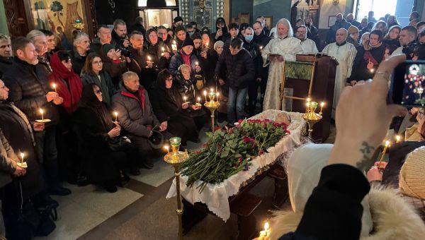 A funeral of resistance in Russia: Alexei Navalny burial draws thousands of mourners