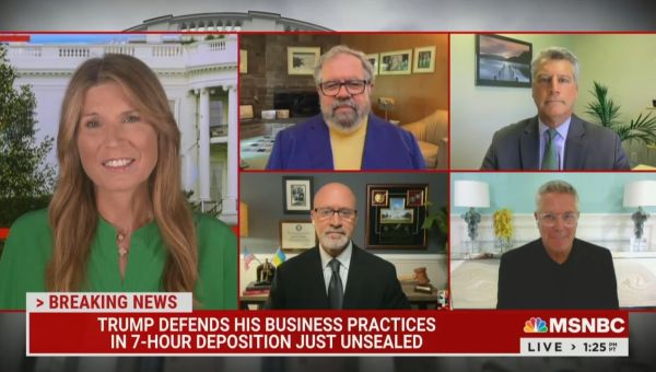 MSNBC Panel Gleefully Speculates Trump Will Throw His ‘Idiot’ Sons ‘Under the Bus’ In New York Fraud Case
