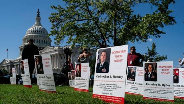 Senators plot to unblock military promotions as Tuberville draws GOP ire