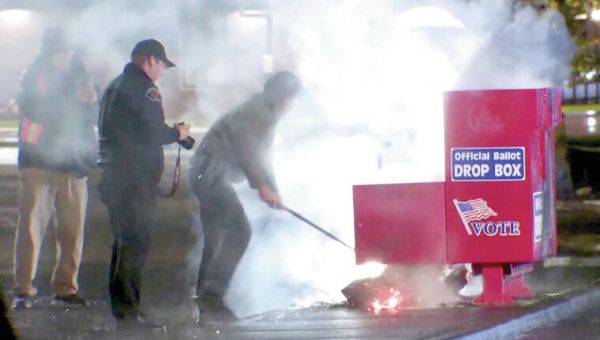 Police believe three fires at Washington, Oregon ballot boxes are linked – West Hawaii Today