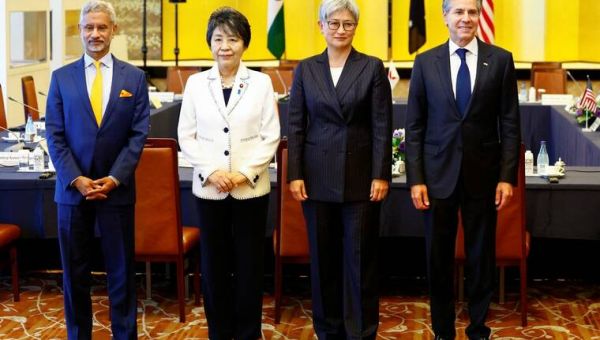 Quad foreign ministers decry dangerous S. China Sea actions | Honolulu Star-Advertiser