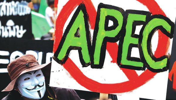 Protesters demonstrate against world leaders, Israel-Hamas war as APEC comes to San Francisco - West Hawaii Today