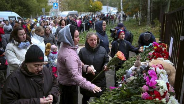 17 killed, 24 wounded in school shooting in Russia