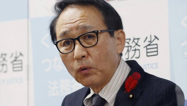 Japan minister quits over execution remark, Kishida delays trip