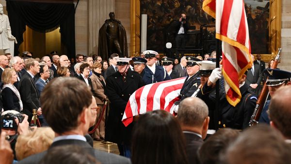 At Capitol service, dignitaries laud late Jimmy Carter as a ‘good and faithful servant’