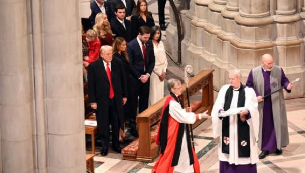 In sermon to Trump, Bishop Budde pleads for immigrants, transgender rights