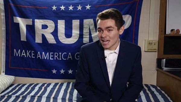 Holocaust denier Nick Fuentes ‘spoke directly’ with Trump at Mar-a-Lago dinner: report