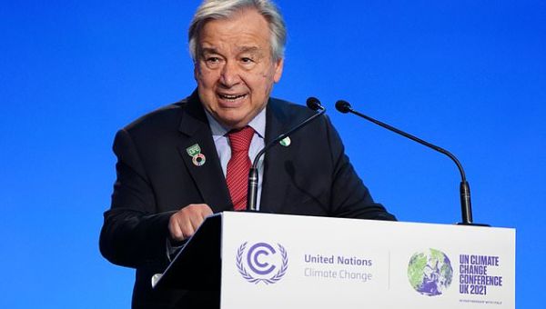 United Nations chief fears world is heading toward a wider war