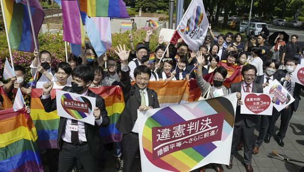 Japanese court says government’s policy against same-sex marriage…