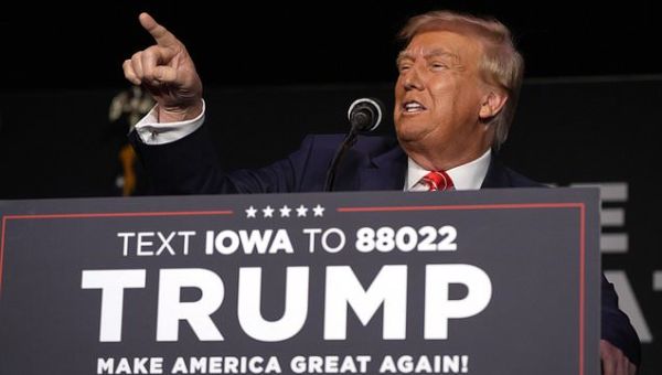 Trump returns to Iowa for another rally and needles the state’s…