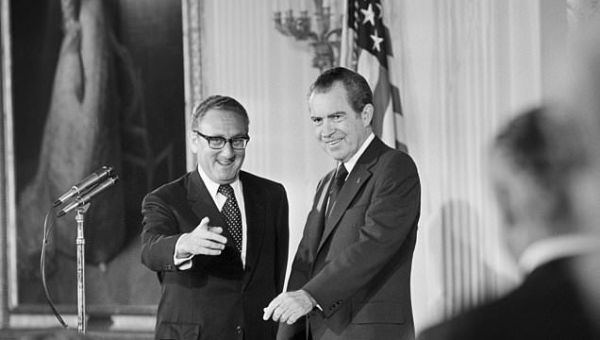 Henry Kissinger was a trusted confidant to President Nixon until…