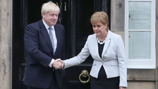 Sturgeon branded Johnson a ‘f****** clown´ during pandemic,…