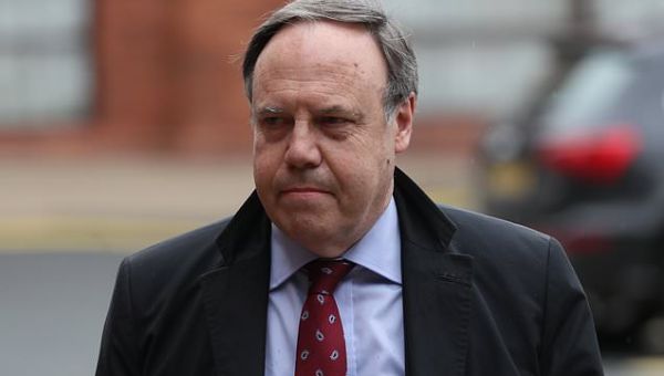 DUP tensions over Stormont deal exposed as peer says sea border…
