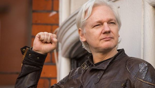 Biden considering request to drop Julian Assange prosecution a ‘ray…