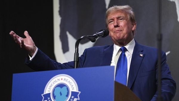 Donald Trump will address the NRA in Texas. He's called himself the...