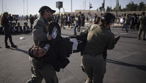 Ultra-Orthodox protesters block roads ahead of court ruling on…