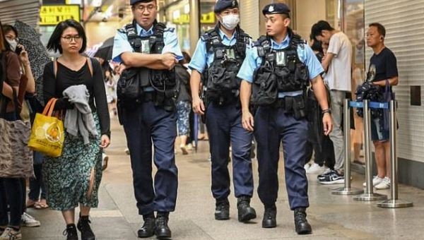 Hong Kong arrests eighth person for Tiananmen social media posts