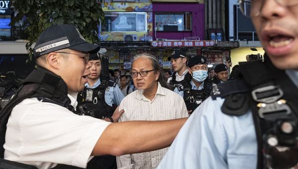 Hong Kong detains an artist on the eve of the 35th anniversary of…