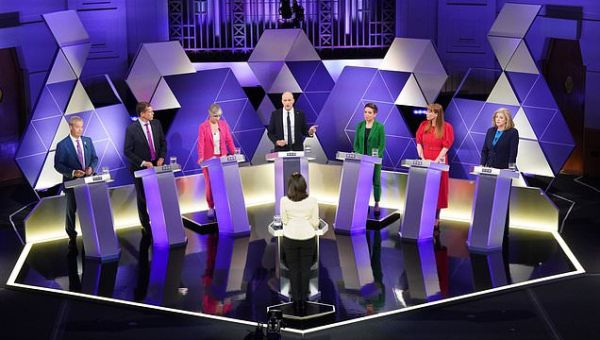 Key moments from the BBC´s seven-way General Election debate