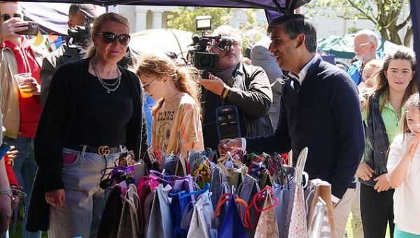 Sunak bouncing around campaign trail this week, ally says after…