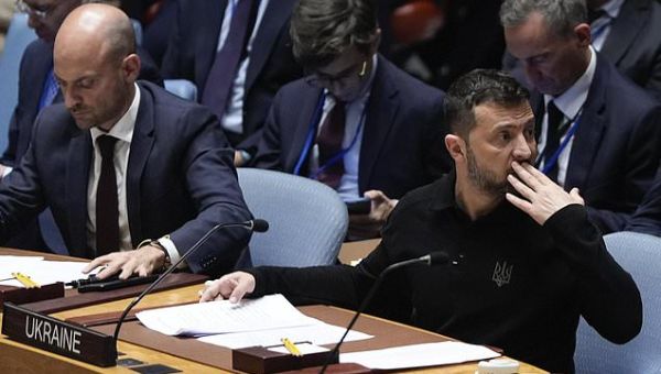 Ukraine's president calls for unspecified global 'action' to force...