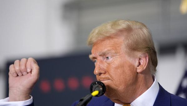 Ex-model says Trump groped her while Epstein watched