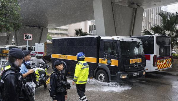 Hong Kong activist Jimmy Lai denies he asked a newspaper colleague...