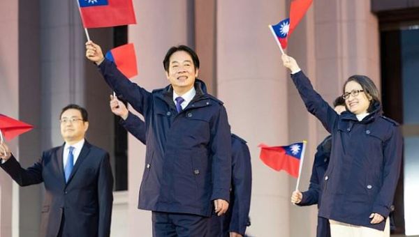 Taiwan’s Lai says island must show ‘determination’ to defend itself