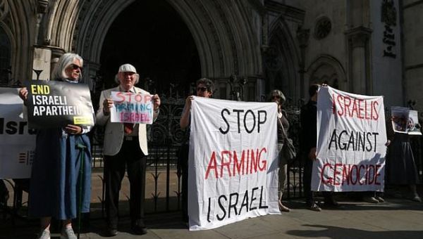 Rights groups take UK govt to court over Israel arms sales