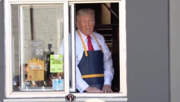 Trump shines at McDonald’s while Kamala’s getting mad