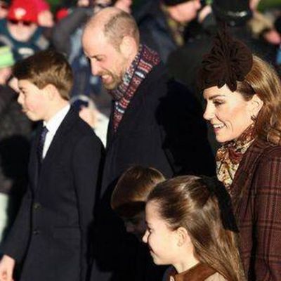 Prince Louis goes against royal protocol in smart trousers at Christmas Day walkabout – Daily Star