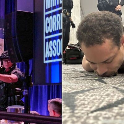 Suspect identified after gala shooting as Trump calls him ‘lone wolf whack job’