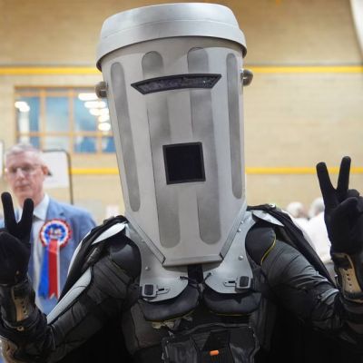 Nigel Farage wins by-election as Count Binface named runner up