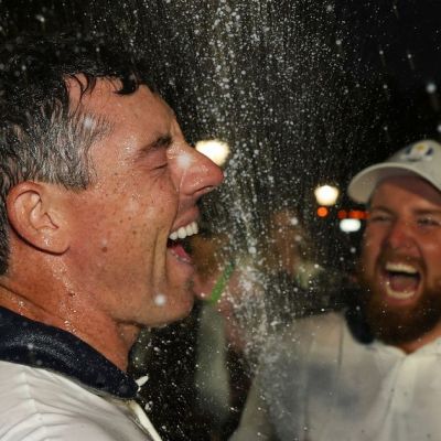 Inside Europe’s Ryder Cup celebrations – Booze, dressing room songs and Donald Trump jibe – The Mirror