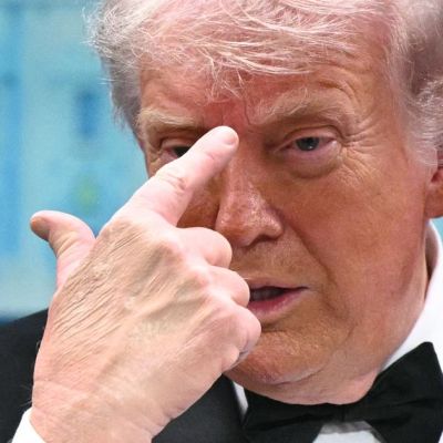 Trump’s four-word takedown of would-be assassin as shots fired at dinner