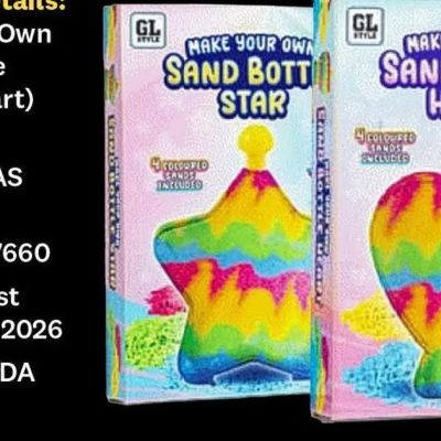 Two more children’s sand kits removed from sale over asbestos fears