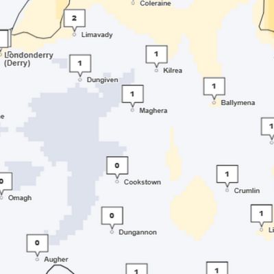 Live updates as weather warning for snow and ice in place across NI