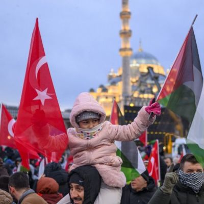 Hundreds of thousands march in Istanbul in solidarity with Gaza  – British Caribbean News