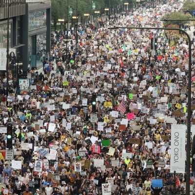 Thousands challenge Trump policies in ‘No Kings’ rallies
