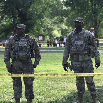 Man shot after firing on agents near White House